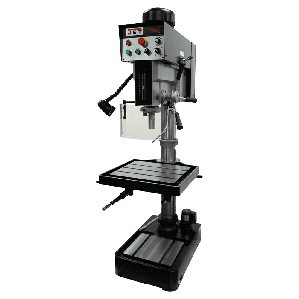 Jet Tools JDP-20EVS-110 1-1/2&quot; 2 HP Drilling Capacity, 1 Phase/115V Main - Image