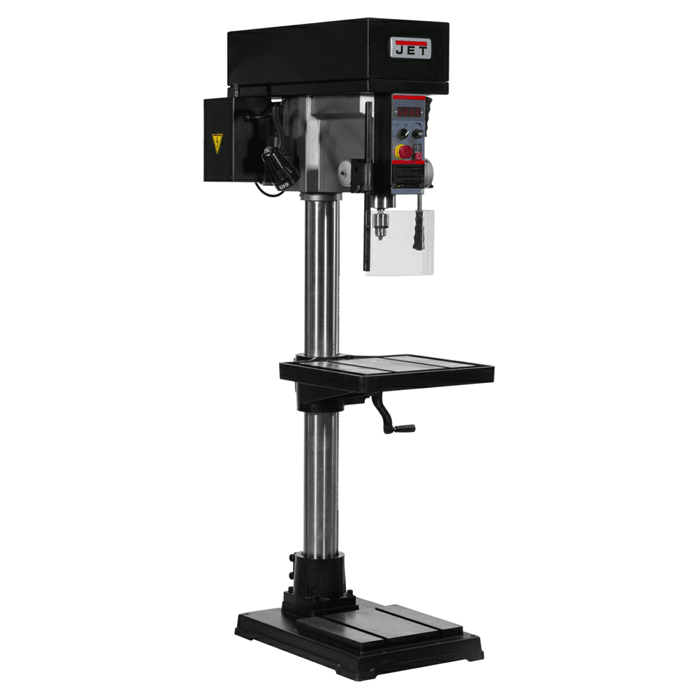 Jet Tools JDPE-20EVS-PDF 20&quot; 2 HP EVS Drill Press with Power Downfeed/Step Pulley, 1 Phase/115V Alt 1 - Image