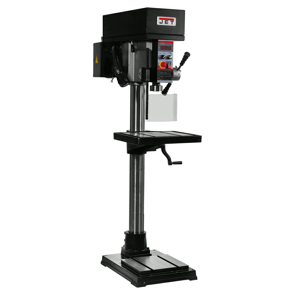 Jet Tools JDPE-20EVSC-PDF 20&quot; 2 HP EVS Drill Press with Power Downfeed/Clutch, 1 Phase/115V Alt 1 - Image