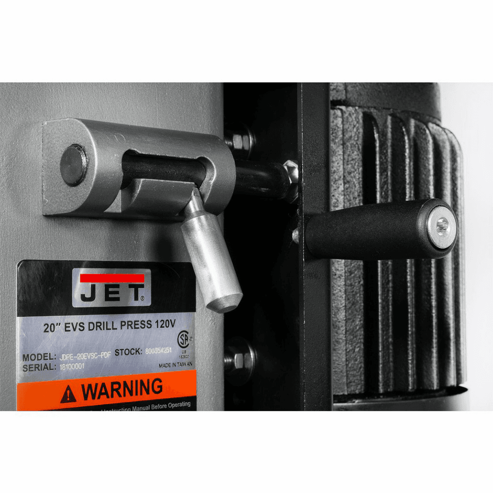Jet Tools JDPE-20EVSC-PDF 20&quot; 2 HP EVS Drill Press with Power Downfeed/Clutch, 1 Phase/115V Alt 11 - Image