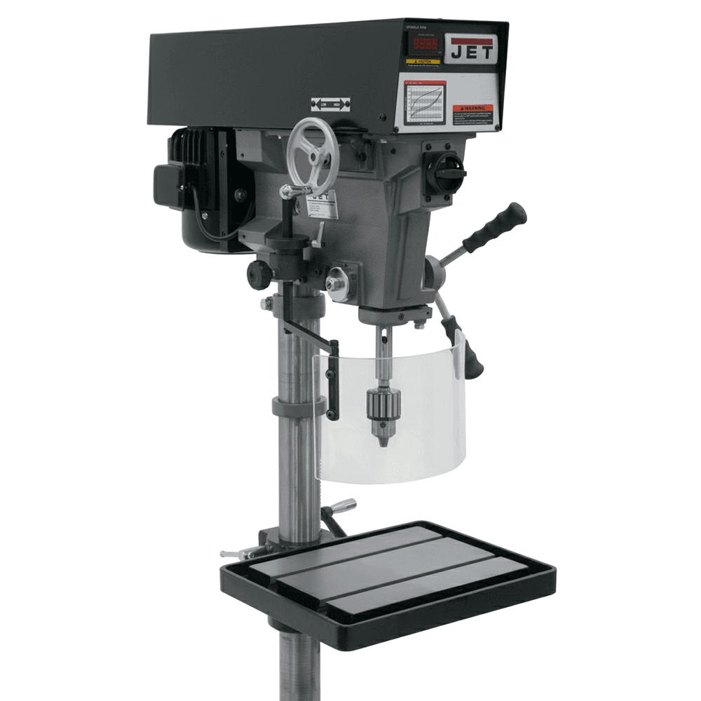 Jet Tools J-A5816 15&quot; Variable Speed Floor Model Drill Press, 1 Phase/115V Alt 4 - Image