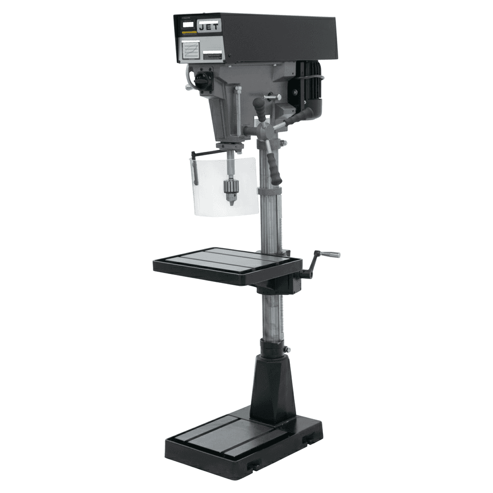 Jet Tools J-A5816 15&quot; Variable Speed Floor Model Drill Press, 1 Phase/115V Main - Image