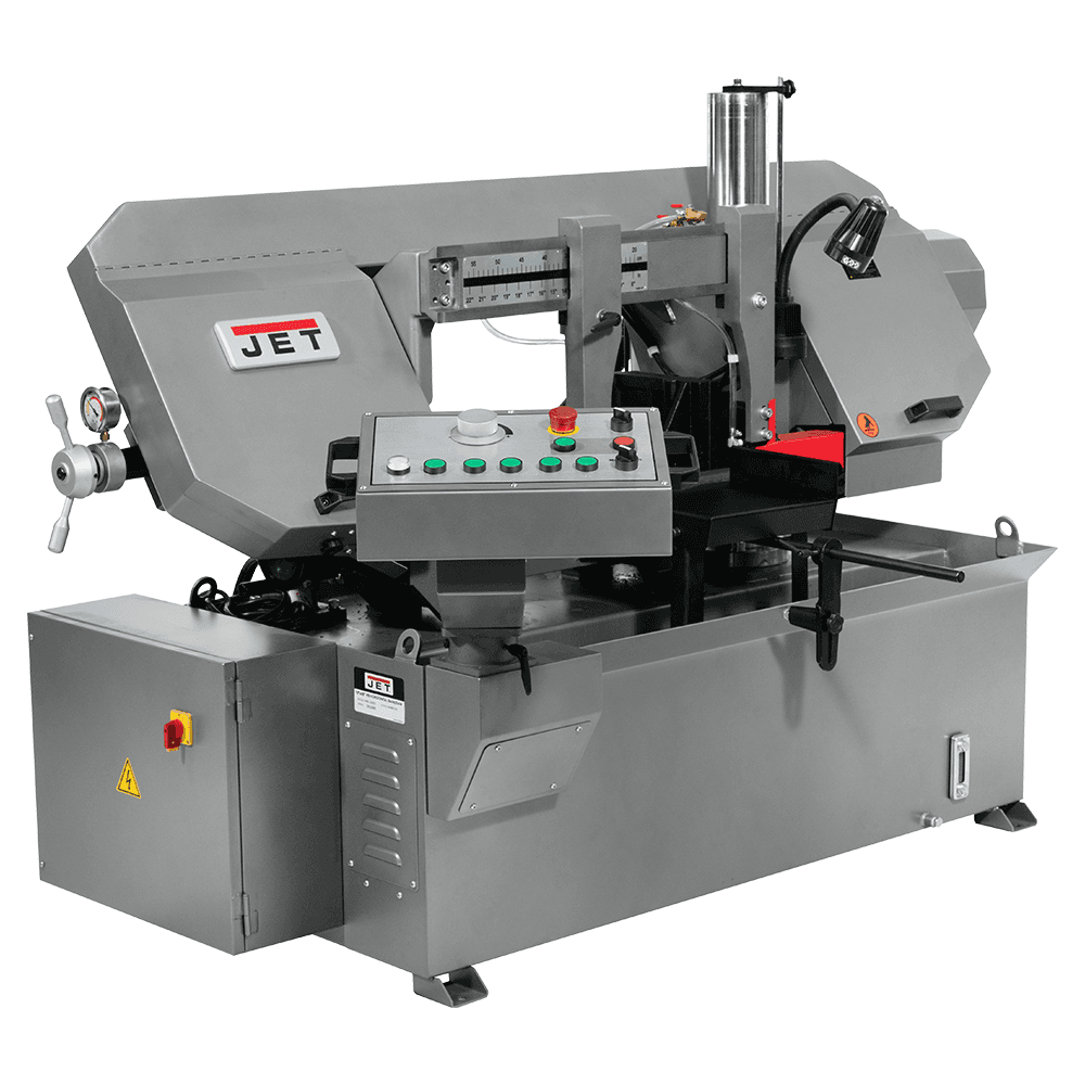 Jet Tools HBS1220DC 12&quot; x 20&quot; Semi-Automatic Dual Column Band Saw, 3 Phase/230V/460V Alt 1 - Image