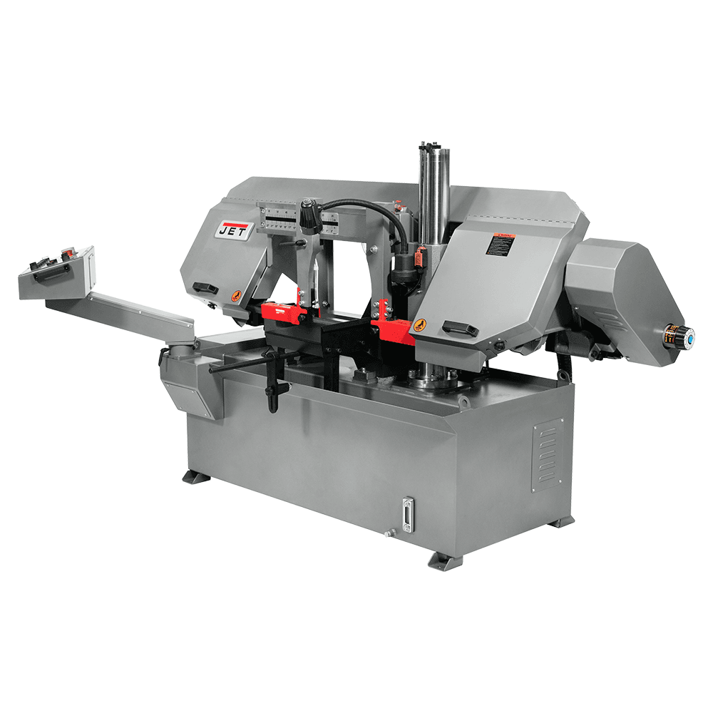 Jet Tools HBS1220DC 12&quot; x 20&quot; Semi-Automatic Dual Column Band Saw, 3 Phase/230V/460V Alt 2 - Image