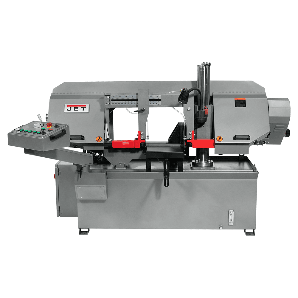 Jet Tools HBS1220DC 12&quot; x 20&quot; Semi-Automatic Dual Column Band Saw, 3 Phase/230V/460V Main - Image
