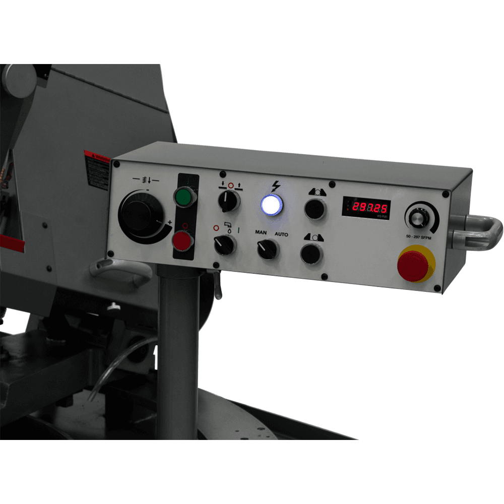 Jet Tools MBS-1323EVS-H-4 Semi-Automatic Dual Mitering Band Saw, 3 Phase/460V Alt 4 - Image