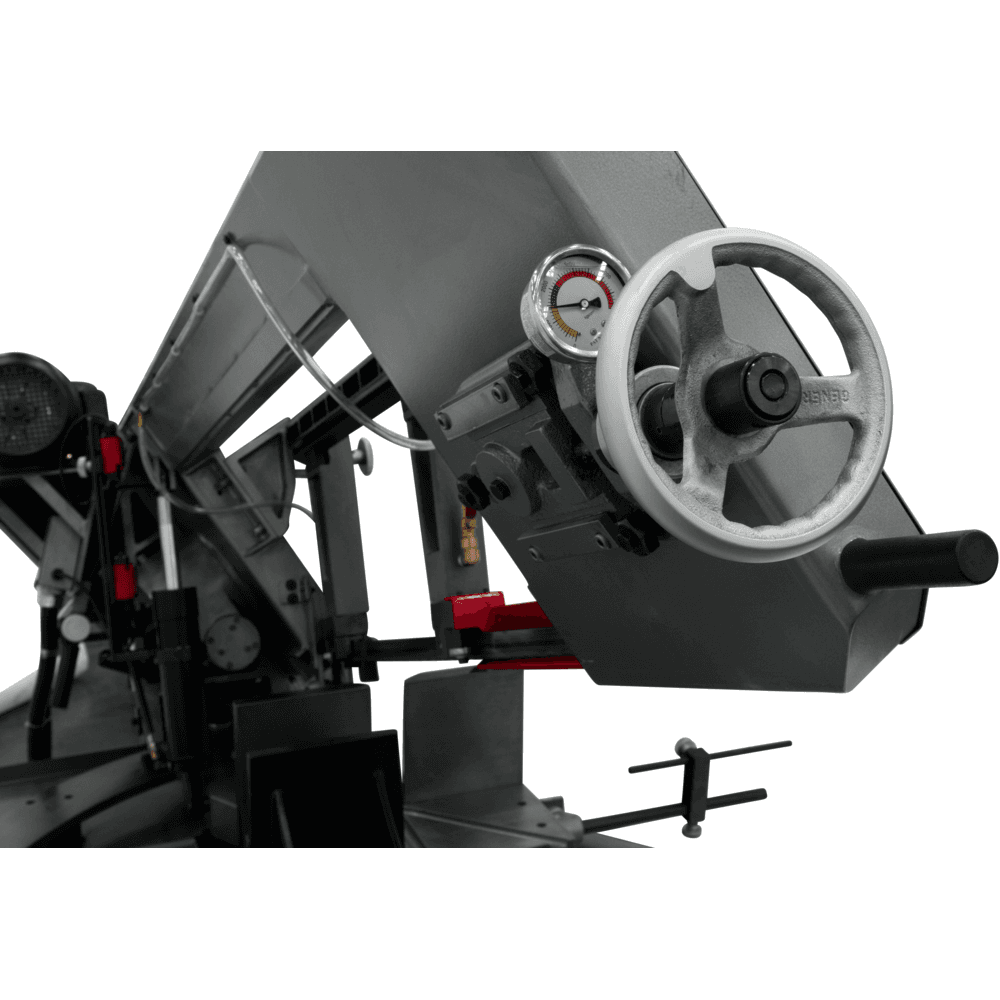 Jet Tools MBS-1323EVS-H-4 Semi-Automatic Dual Mitering Band Saw, 3 Phase/460V Alt 9 - Image