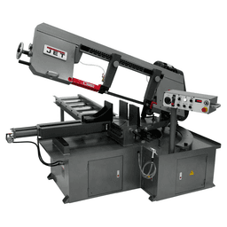 Jet Tools MBS-1323EVS-H-4 Semi-Automatic Dual Mitering Band Saw, 3 Phase/460V Main - Image