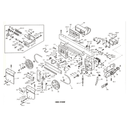 Jet Tools HBS-916 9&quot; x 16&quot; Horizontal Band Saw, 1 Phase/115V/230V Alt 5 - Image