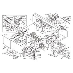 Jet Tools HBS-1321W 13&quot; x 21&quot; Semi-Auto Horizontal Band Saw, 3 Phase/230V/460V Alt 6 - Image