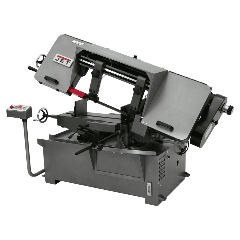 Jet Tools J-7020M 10&quot; x 16&quot; Horizontal Mitering Band Saw, 1 Phase/115V/230V Main - Image