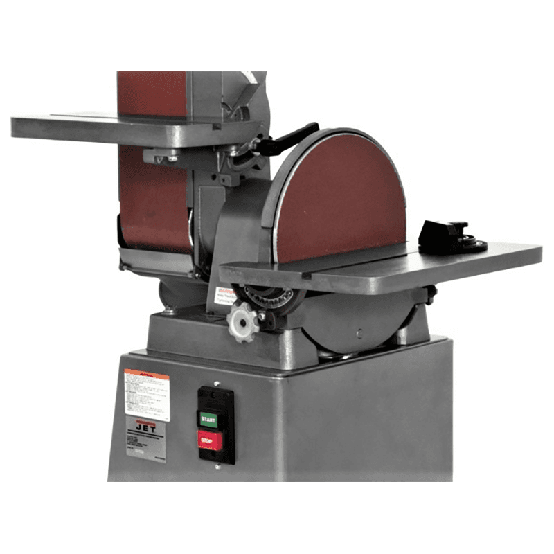 Jet Tools J-4202A 6&quot; x 48&quot; Industrial Combination Belt/12&quot; Disc Finishing Machine, 3 Phase/230V Alt 3 - Image