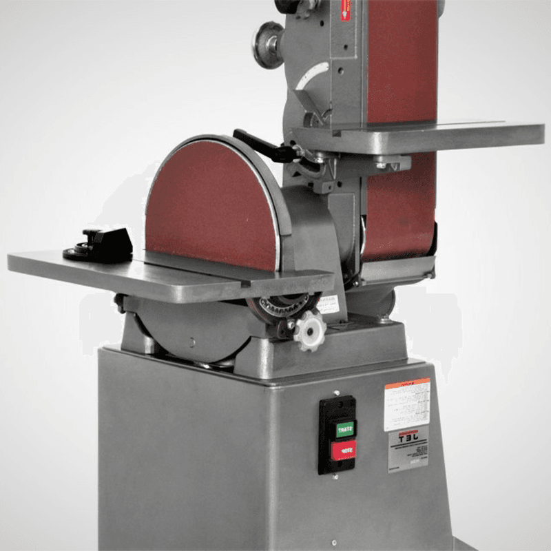 Jet Tools J-4202A 6&quot; x 48&quot; Industrial Combination Belt/12&quot; Disc Finishing Machine, 3 Phase/230V Alt 4 - Image