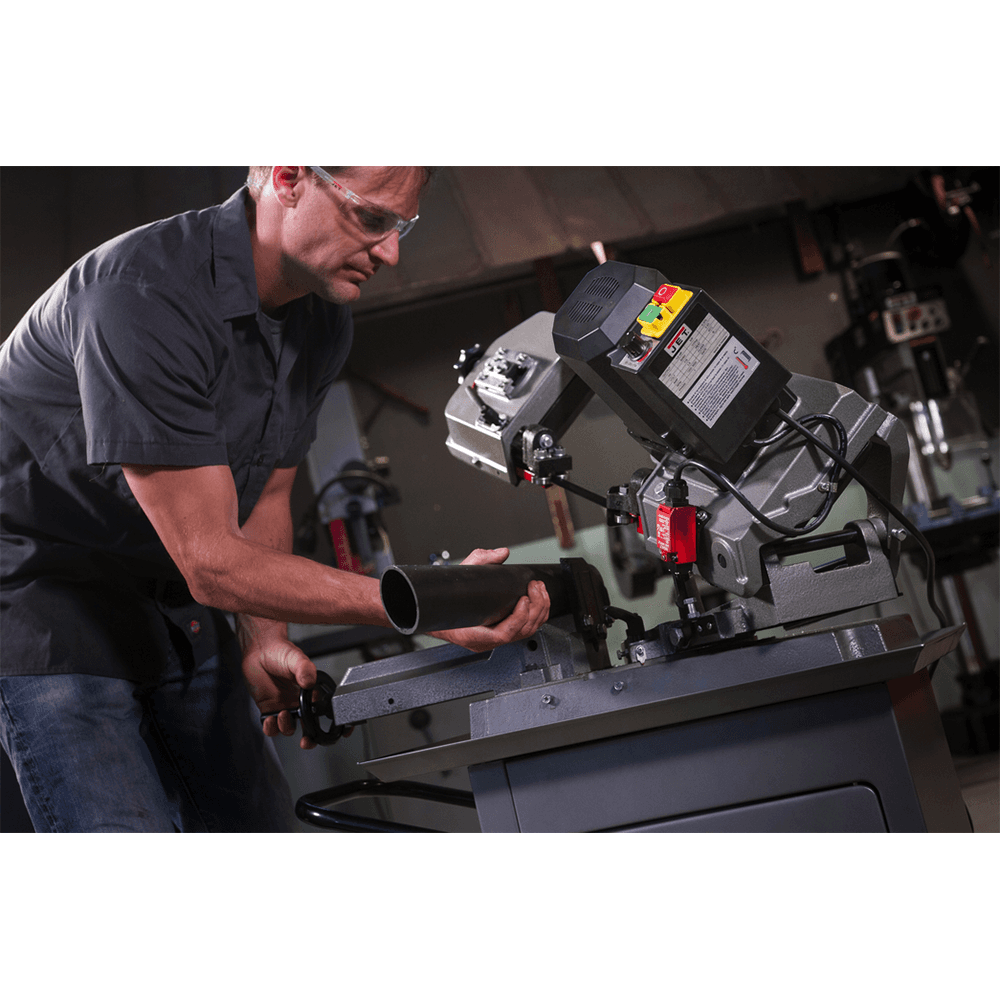 Jet Tools HBS-56MVS 1/2 HP Variable Speed Mitering 5&quot; x 6&quot; Horizontal Band Saw, 1 Phase/115V/230V Alt 3 - Image