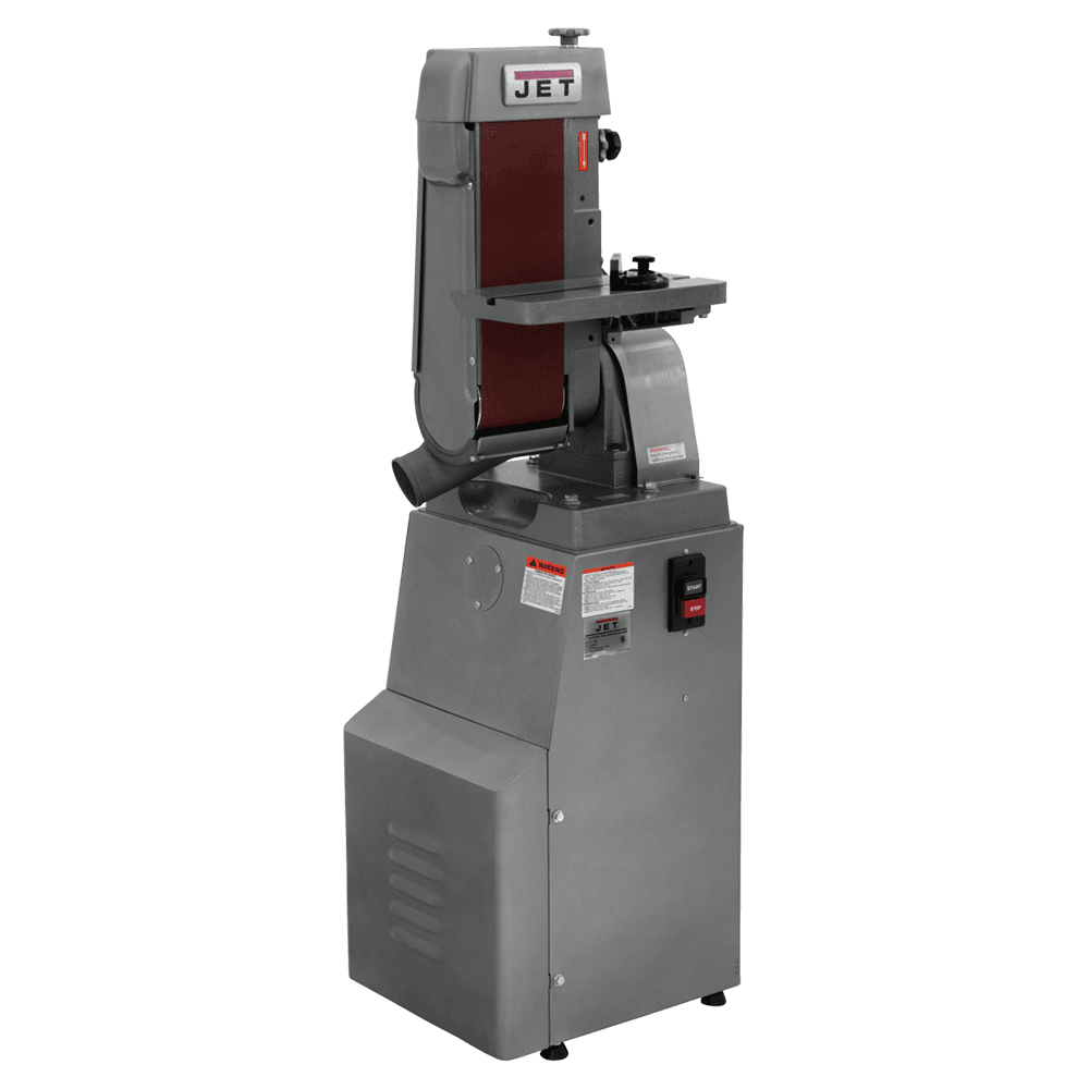 Jet Tools J-4300A 6&quot; x 48&quot; Industrial Belt Finishing Machine, 1 Phase/115V/230V Alt 2 - Image