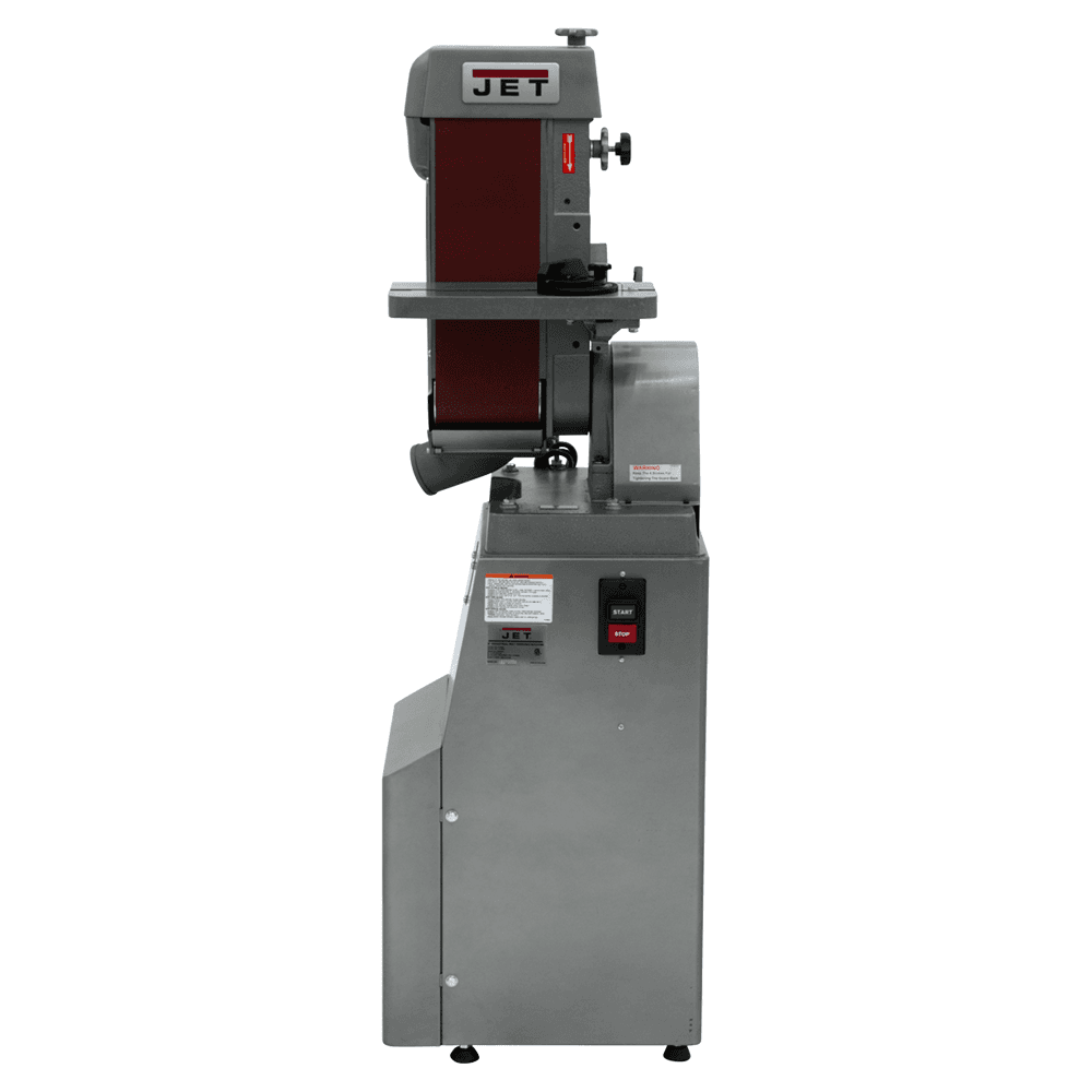 Jet Tools J-4300A 6&quot; x 48&quot; Industrial Belt Finishing Machine, 1 Phase/115V/230V Alt 3 - Image