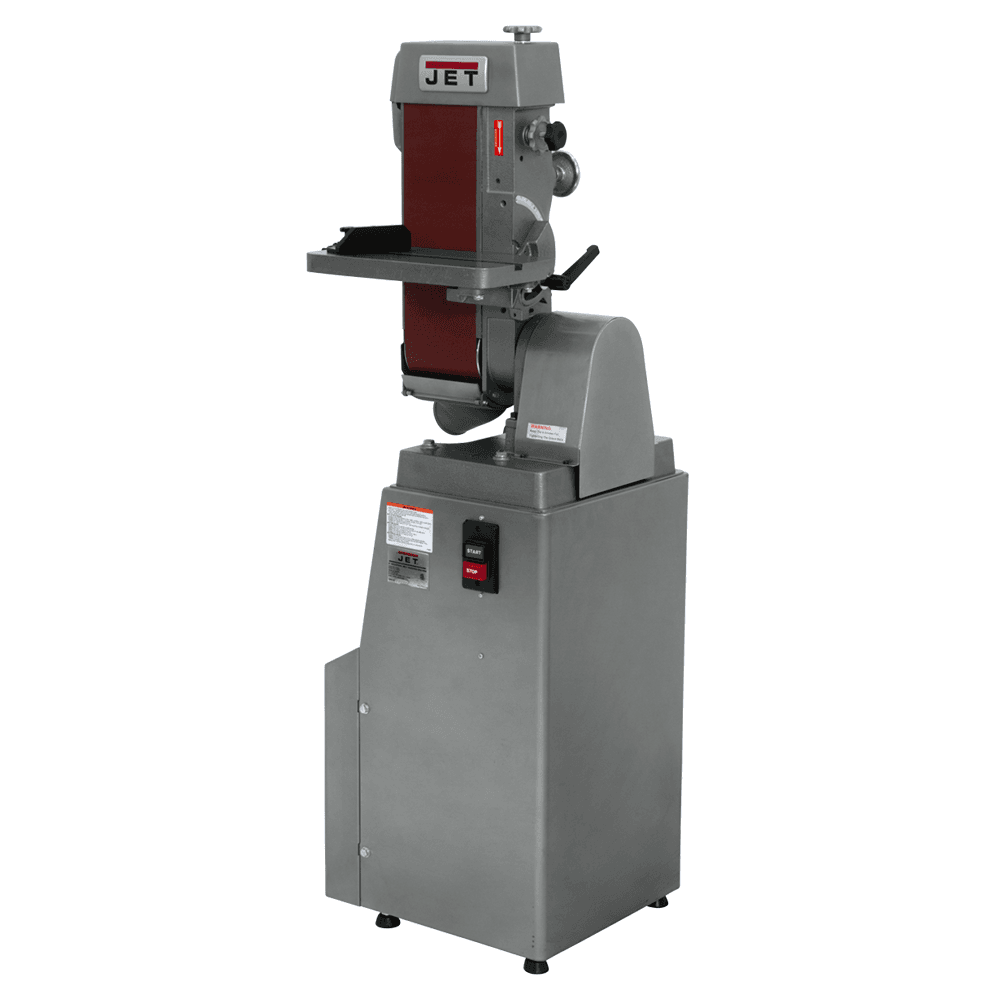 Jet Tools J-4300A 6&quot; x 48&quot; Industrial Belt Finishing Machine, 1 Phase/115V/230V Main - Image