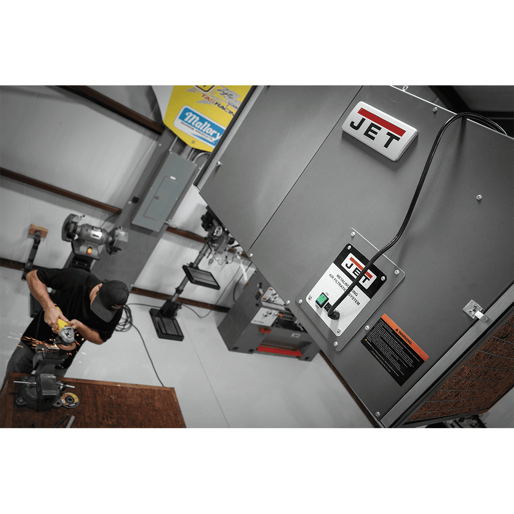 Jet Tools IAFS-2400 3/4 HP 2400 CFM Industrial Air Filtration System, 1 Phase/115V Alt 7 - Image