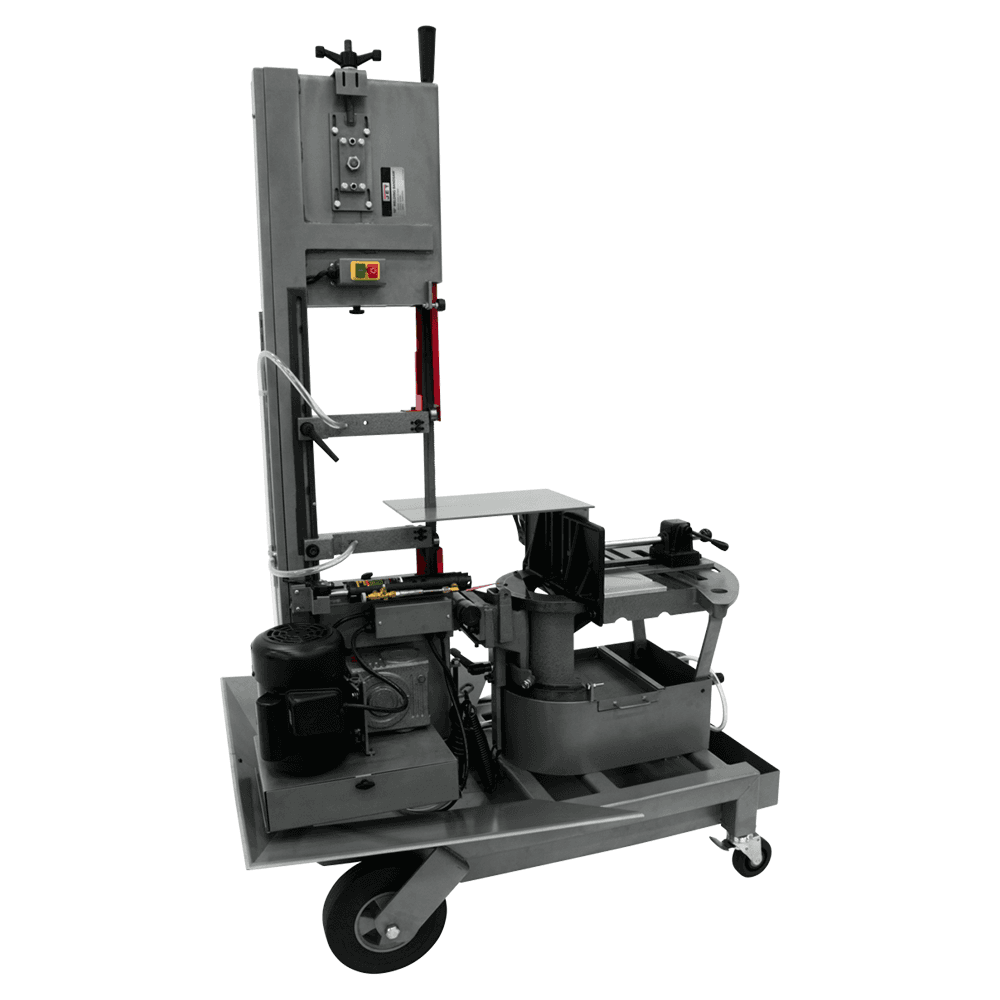 Jet Tools HVBS-10-DMWC 10&quot; Horizontal/Vertical Dual Mitering Portable Band Saw with Coolant, 1 Phase/115V Alt 1 - Image