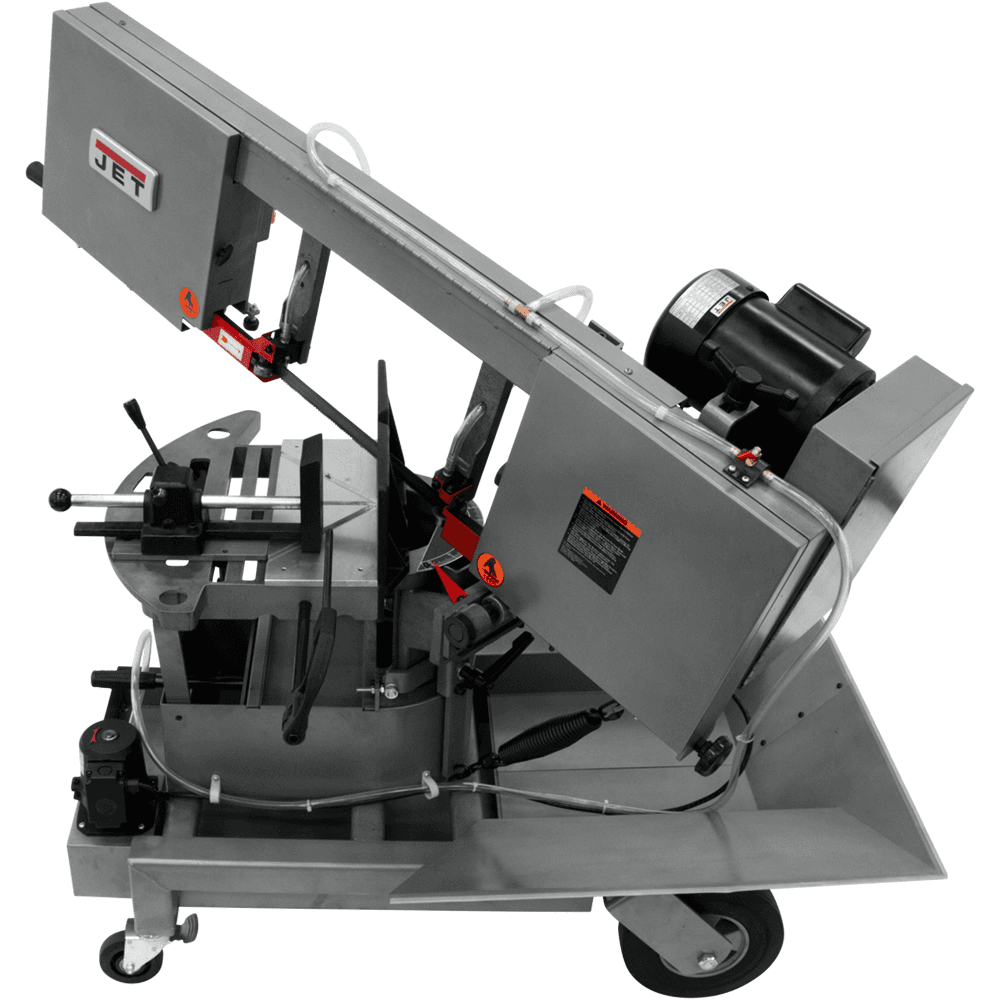 Jet Tools HVBS-10-DMWC 10&quot; Horizontal/Vertical Dual Mitering Portable Band Saw with Coolant, 1 Phase/115V Alt 3 - Image