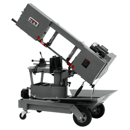 Jet Tools HVBS-10-DMWC 10&quot; Horizontal/Vertical Dual Mitering Portable Band Saw with Coolant, 1 Phase/115V Main - Image