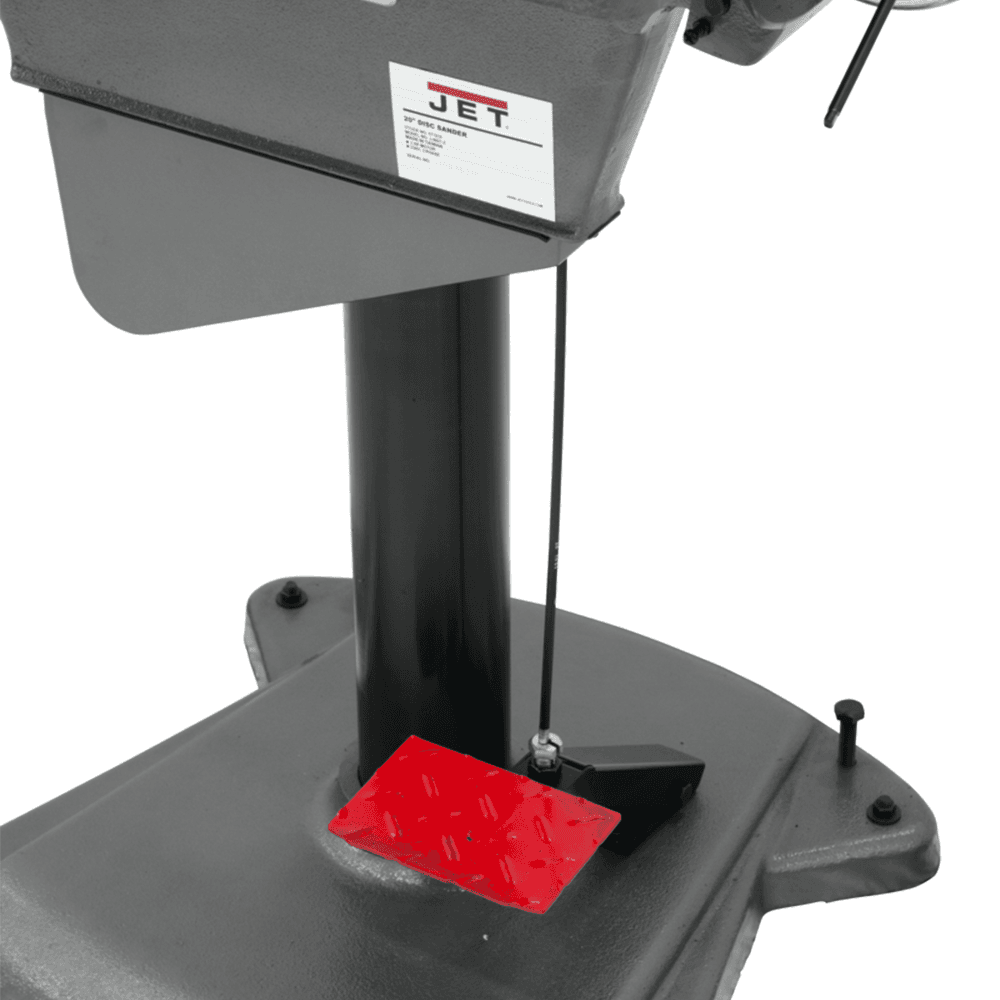 Jet Tools J-4421-2 20&quot; x 3 HP Disc Grinder, 3 Phase/220V/440V Alt 5 - Image