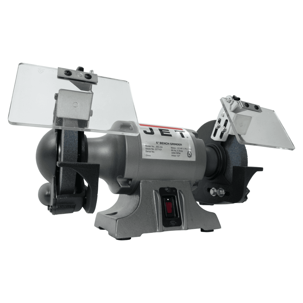 Jet Tools JBG-6B 6&quot; x 1/2 HP Bench Grinder, 1 Phase/115V Alt 1 - Image
