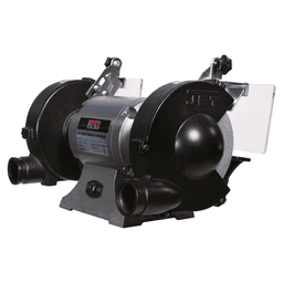 Jet Tools JBG-6W 1/2 HP Shop Grinder with Grinding Wheel/Wire Wheel, 1 Phase/115V Alt 2 - Image
