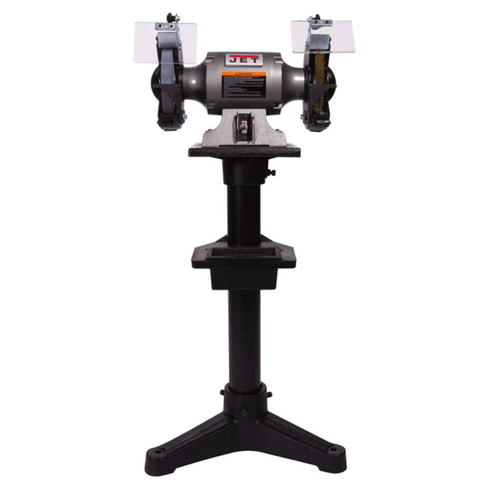 Jet Tools JBG-8W 1 HP Shop Grinder with Grinding Wheel/Wire Wheel, 1 Phase/115V Alt 3 - Image