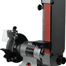 Jet Tools IBGB-248VS 8&quot; x 1 HP Variable Speed Industrial Grinder/2&quot; x 48&quot; Belt S/er, 1 Phase/115V/230V Alt 2 - Image