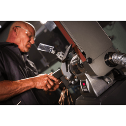 Jet Tools IBGB-248VS 8&quot; x 1 HP Variable Speed Industrial Grinder/2&quot; x 48&quot; Belt S/er, 1 Phase/115V/230V Alt 3 - Image