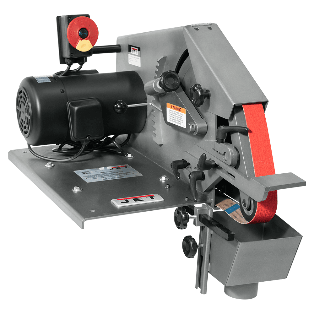 Jet Tools SWG-272 1 HP Square Wheel Belt Grinder, 3 Phase/115V/230V Main - Image