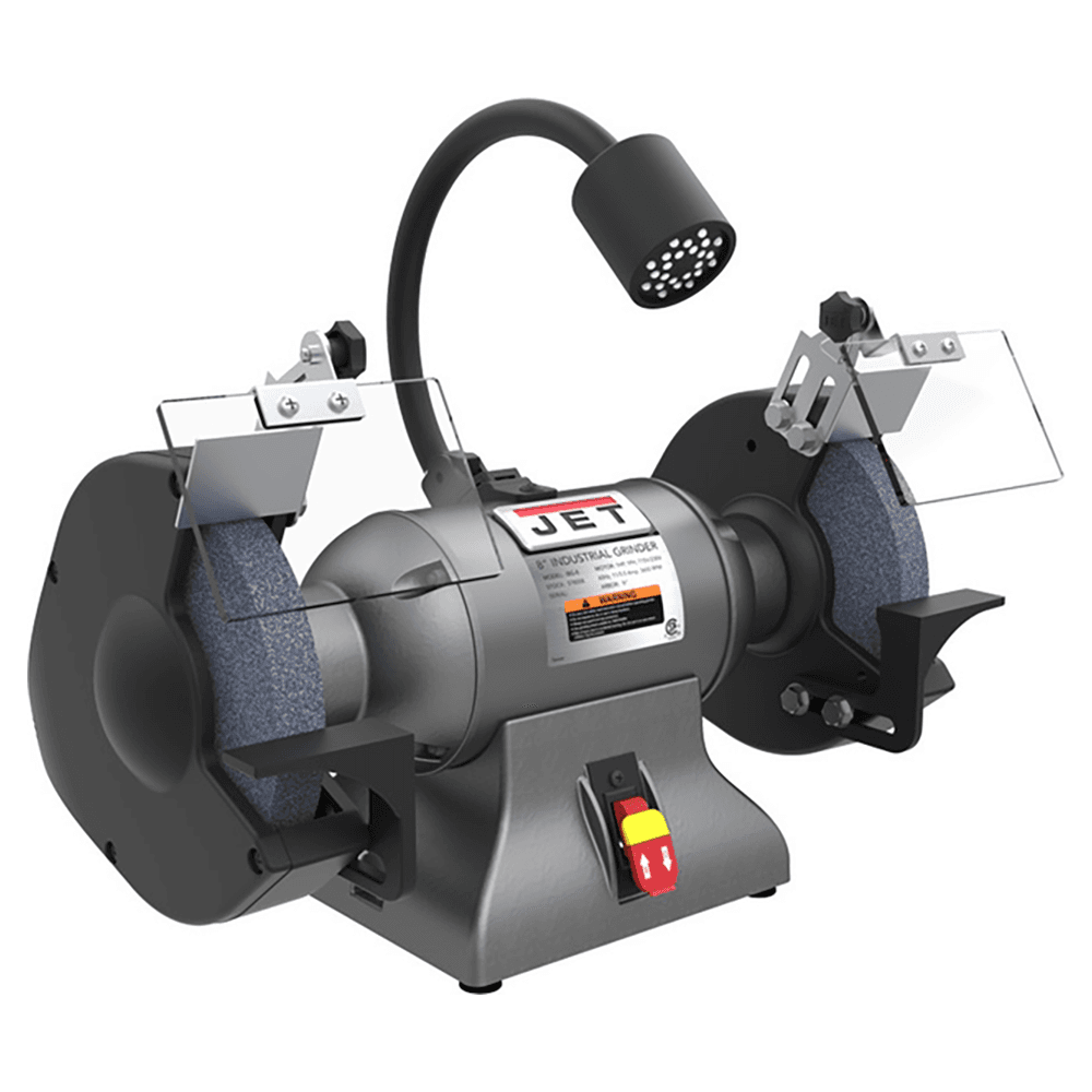 Jet Tools IBG-8 8&quot; x 1 HP Industrial Bench Grinder, 1 Phase/115V Alt 1 - Image