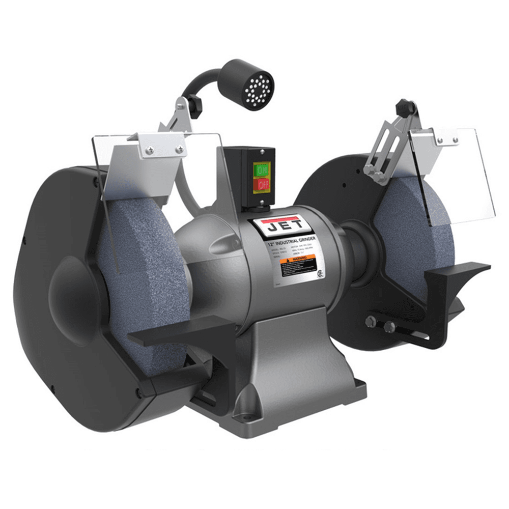 Jet Tools IBG-12 12&quot; x 2 HP Industrial Bench Grinder, 230V Alt 2 - Image