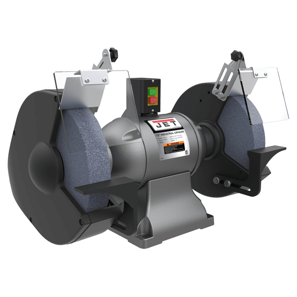 Jet Tools IBG-12 12&quot; x 2 HP Industrial Bench Grinder, 230V Main - Image