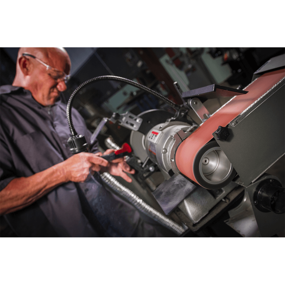 Jet Tools IBGB-248 8&quot; Industrial Grinder/2x48 Belt Sander, 1 Phase/115V/230V Alt 4 - Image
