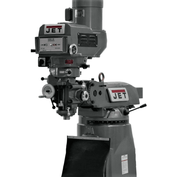 Jet Tools JTM-4VS-1 2 HP Variable Speed Vertical Milling Machine, 1 Phase/115V/230V Alt 4 - Image