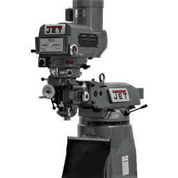 Jet Tools JTM-4VS-1 2 HP Variable Speed Vertical Milling Machine, 1 Phase/115V/230V Alt 4 - Image