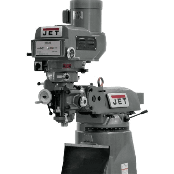 Jet Tools JTM-4VS 3 HP Variable Speed Vertical Milling Machine, 3 Phase/230V/460V Alt 4 - Image