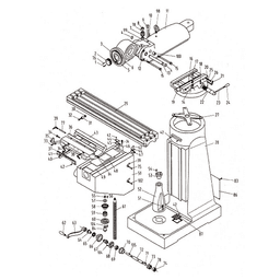 Jet Tools JTM-4VS 3 HP Variable Speed Vertical Milling Machine, 3 Phase/230V/460V Alt 6 - Image