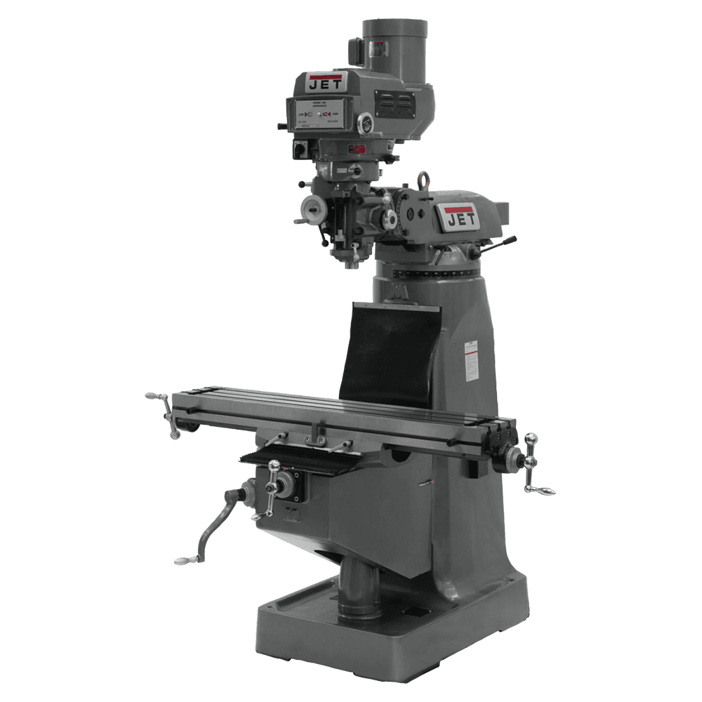 Jet Tools JTM-4VS 3 HP Variable Speed Vertical Milling Machine, 3 Phase/230V/460V Main - Image