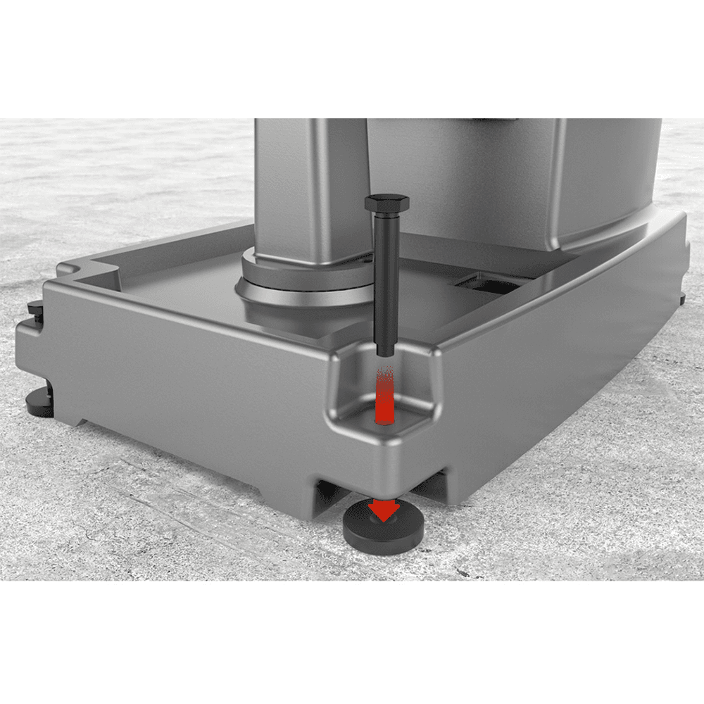 Jet Tools JTM-1050EVS2/230 3 HP Milling Machine with 3-Axis Powerfeeds/Air Powered Drawbar, 3 Phase/230V Alt 3 - Image