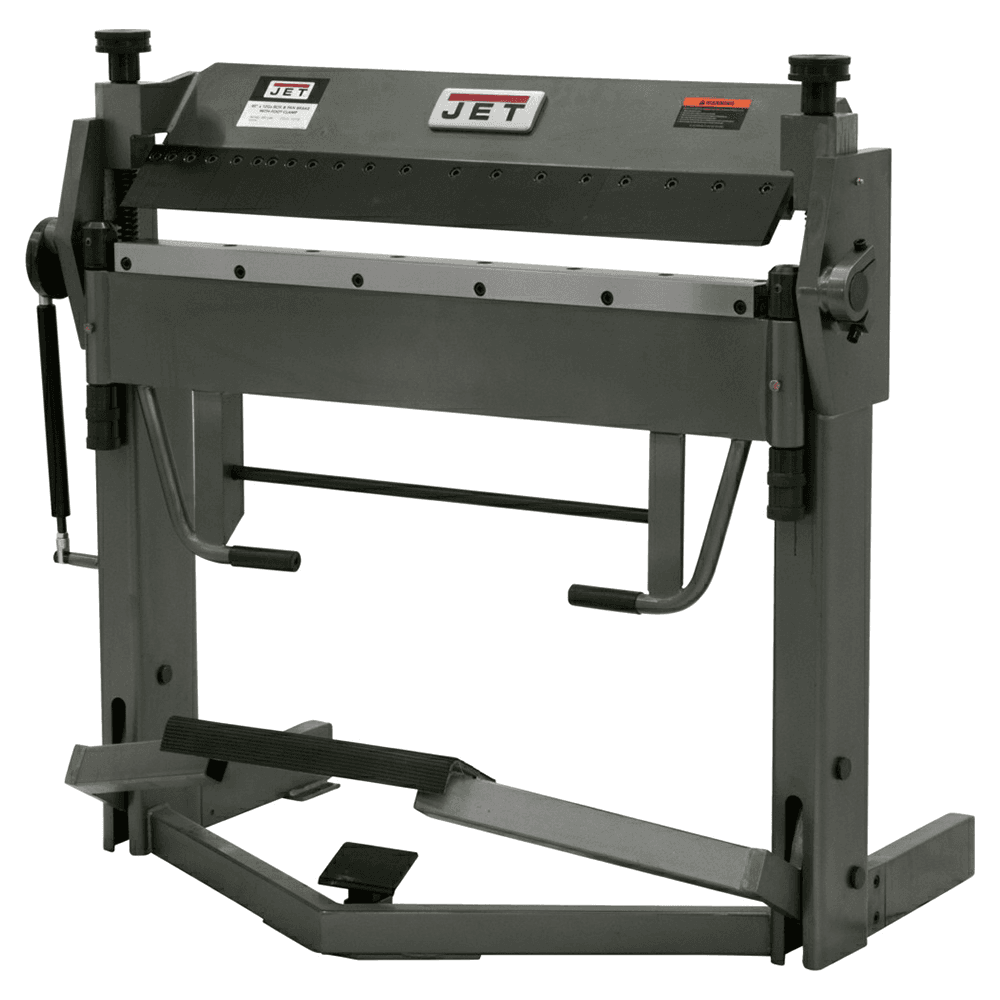 Jet Tools BPF-1240 40" x 12 Gauge Box/Pan Brake with Foot Clamp Main - Image