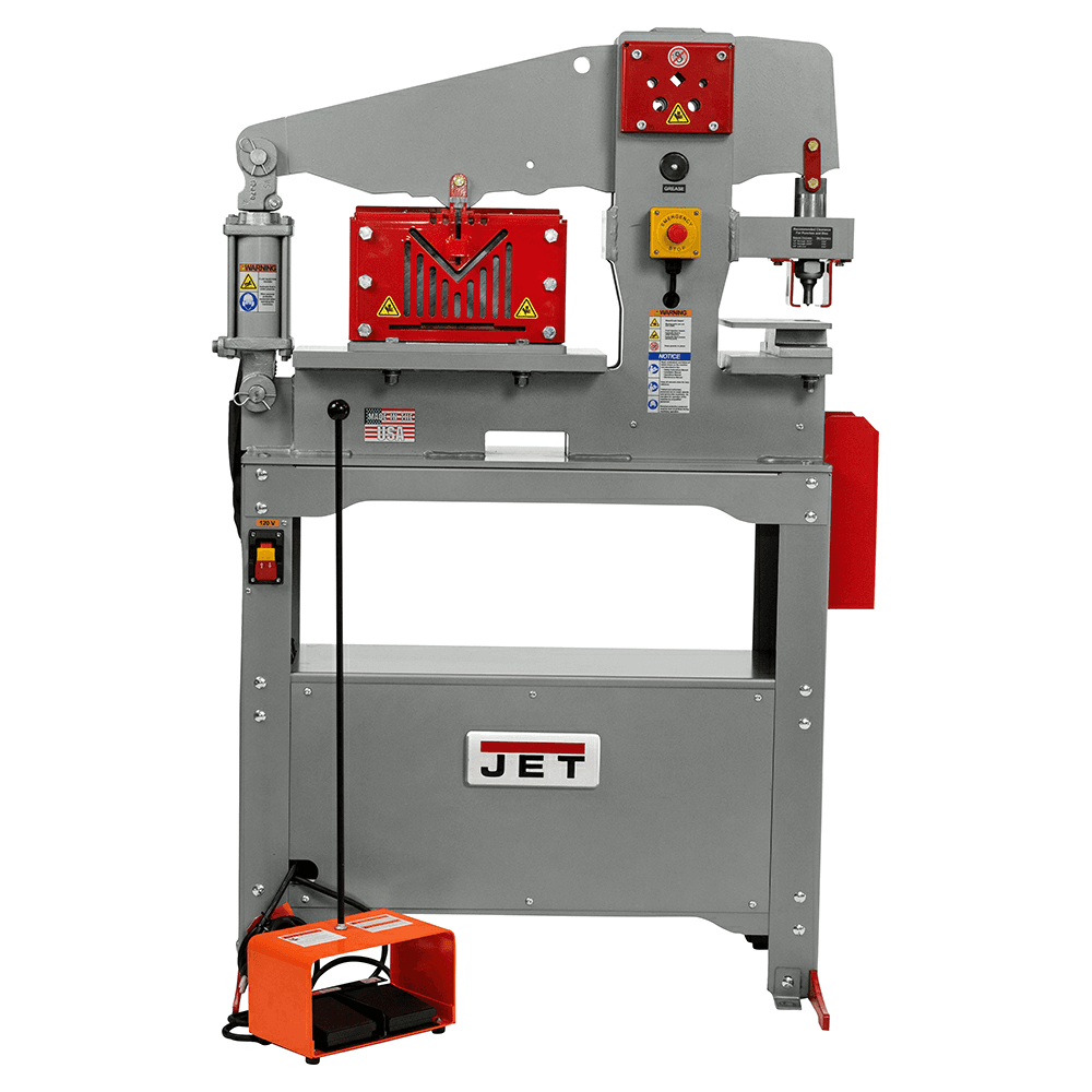 Jet Tools JIW-45T 1 1/2 HP 45 Ton Ironworker, 1 Phase/115V Alt 1 - Image