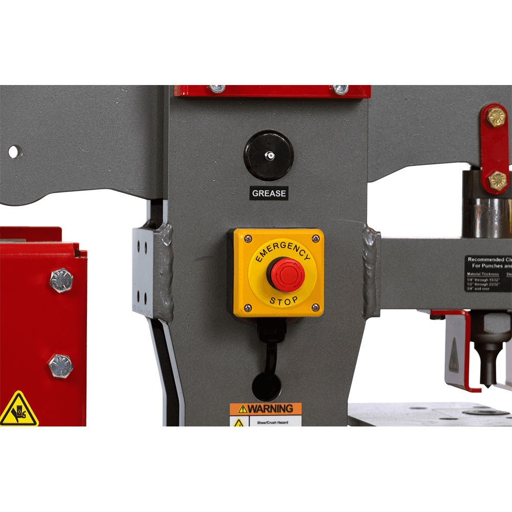 Jet Tools JIW-45T 1 1/2 HP 45 Ton Ironworker, 1 Phase/115V Alt 13 - Image