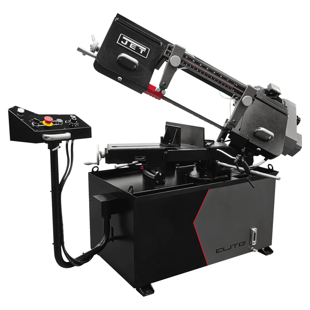 Jet Tools EHB-8VSM 8&quot; x 13&quot; Variable Speed Mitering Band Saw, 1 Phase/115V/230V Main - Image