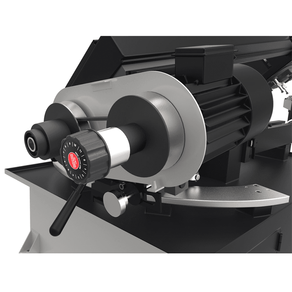 Jet Tools EHB-1018VM 10&quot; x 18&quot; Semi-Auto Variable Speed Dual Mitering Saw, 3 Phase/230V/460V Alt 6 - Image