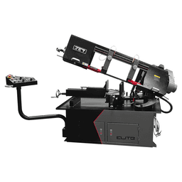 Jet Tools EHB-1018VM 10&quot; x 18&quot; Semi-Auto Variable Speed Dual Mitering Saw, 3 Phase/230V/460V Main - Image
