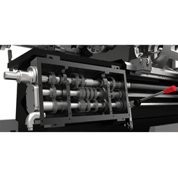 Jet Tools EGH-1740 Elite Geared Head Lathe with ACU-RITE 203 DRO/Taper Attachment Alt 3 - Image