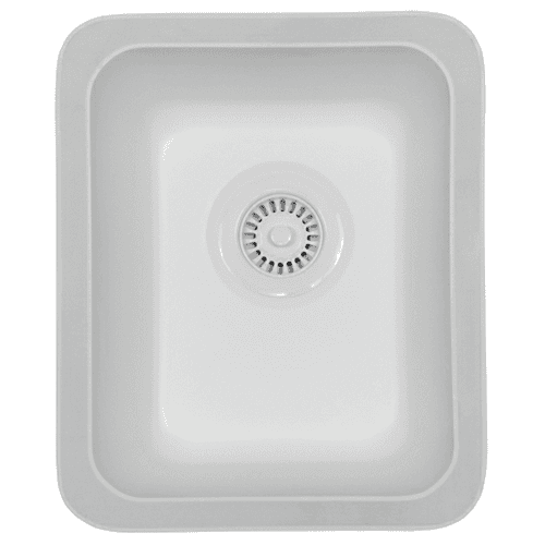 Karran Sink with Fiberglass Reinforced Resin Backing and Satin Finish